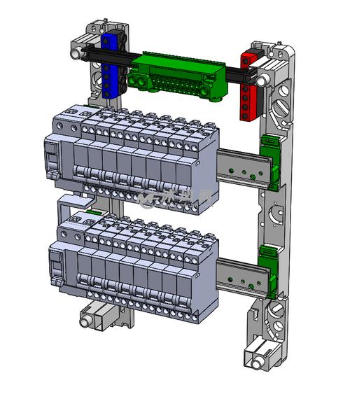 配电柜设计模型图